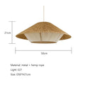 Aurelle Rattan Wabi Sabi Pendant Lights For Cozy Spaces