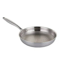 AuroraChef 28/30 Cm Stainless Steel 304 Wok Pan — Without Coating, Gas and Induction Compatible
