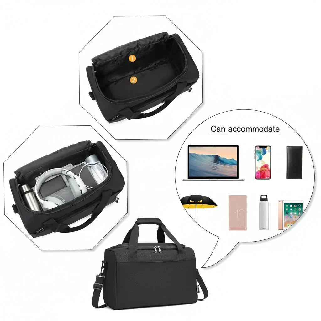 AeroNest 40x20x25 Centimeters Cabin Bag — 450 Grams Carry-On Luggage