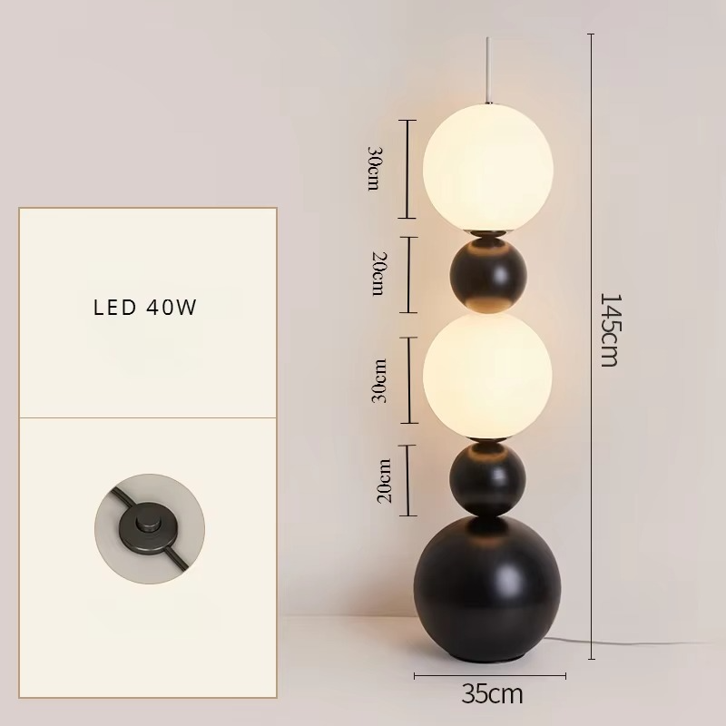 Sylvaire Handcrafted Floor Lamp With Warm Ambient Glow
