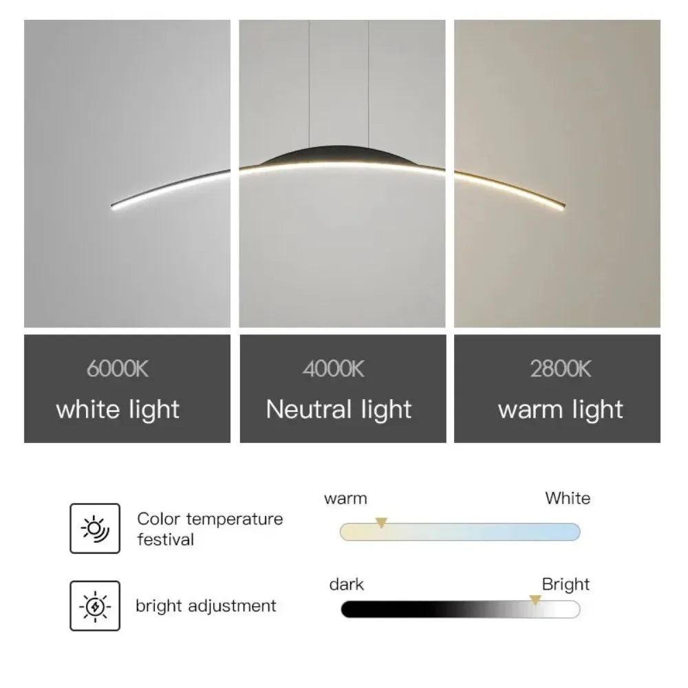 Arc Halo LED Pendant Light | Ventumra