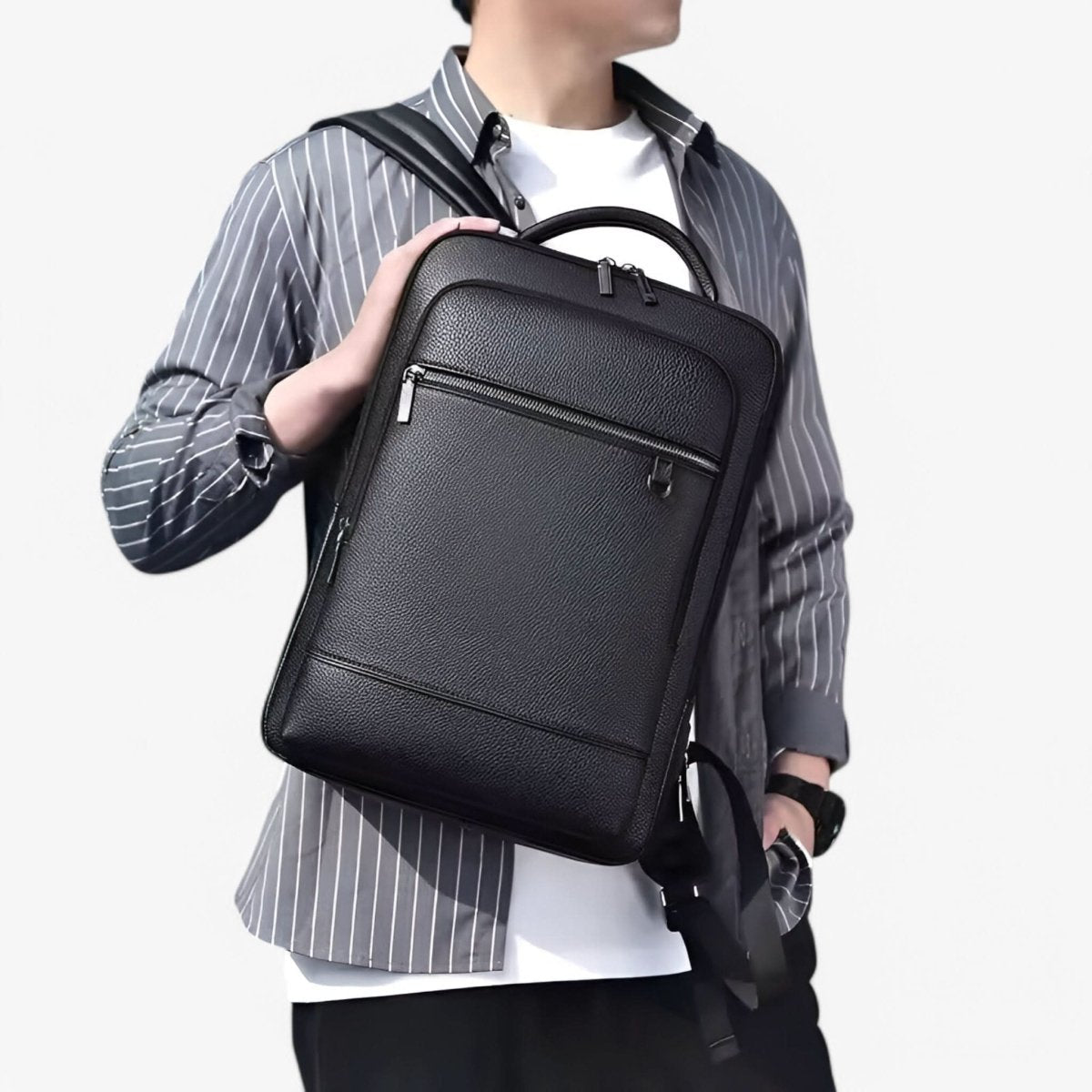 CityVault Smart USB Backpack — Streamlined Profile, Organized Interior Compartments
