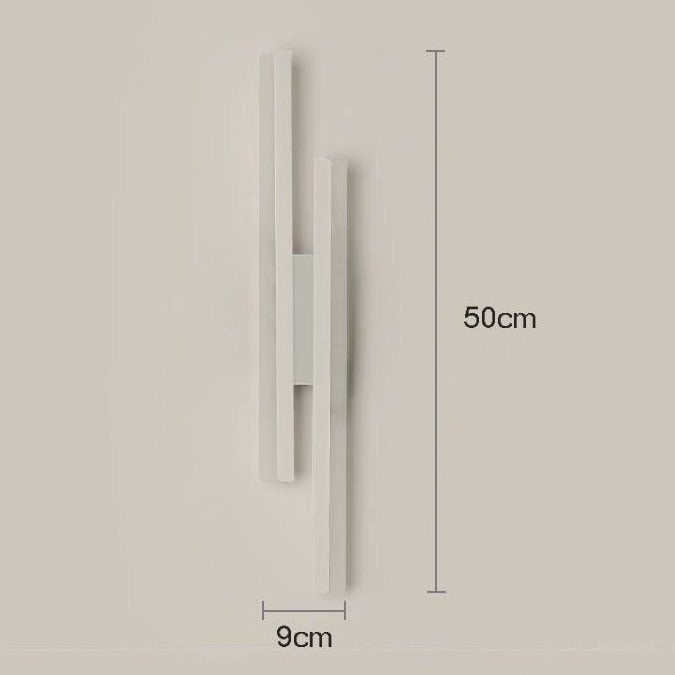 Stripe Pattern LED Wall Lamp for Hallways and Living Areas