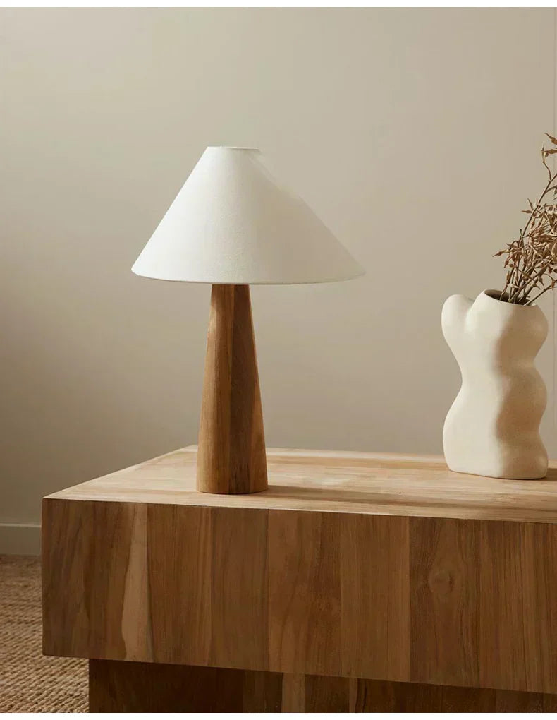 Kitsune Oak Floor Lamp In Timeless Japanese Japandi Style