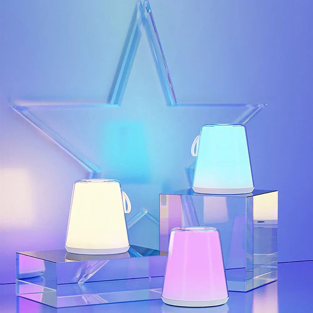 Colorful Waterproof Touch Lamp Portable LED Table Light