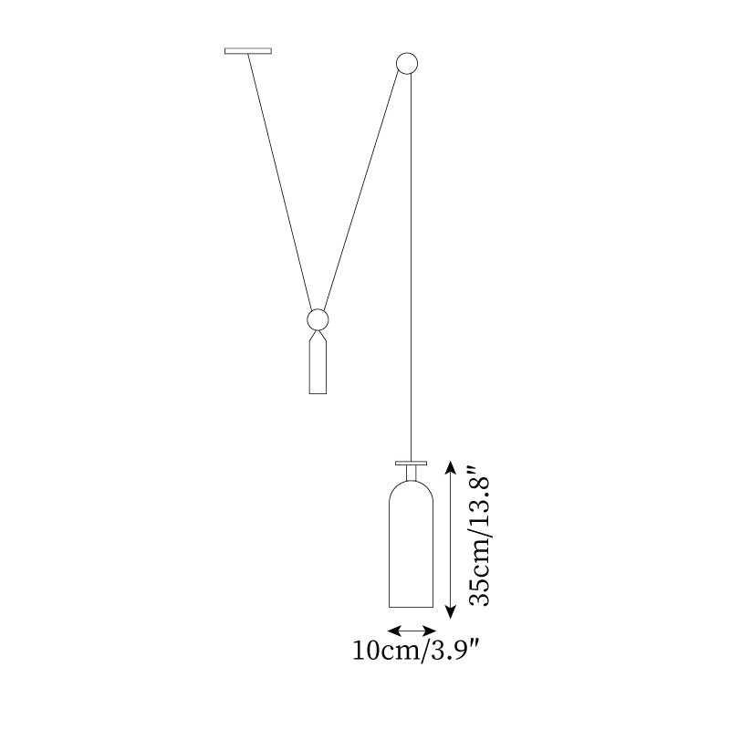 Covine Multi-Shape Adjustable Pendant Light | ventumra