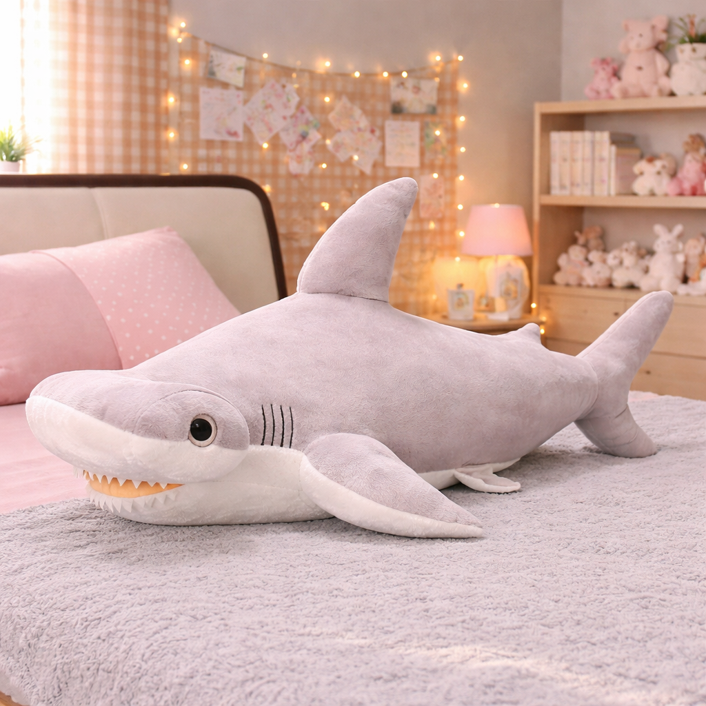 kawaiies-softtoys-plushies-kawaii-plush-Giant Sea Whale Hammerhead Shark Collection Soft toy 