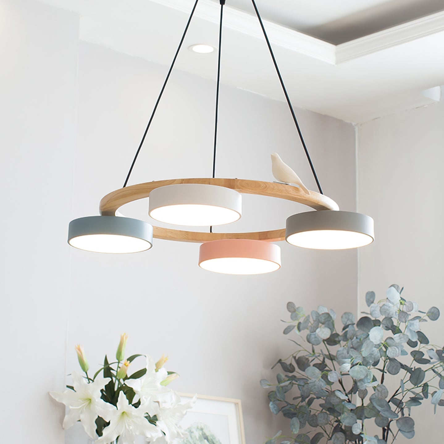 Cliff Chandelier Bird Round | ventumra