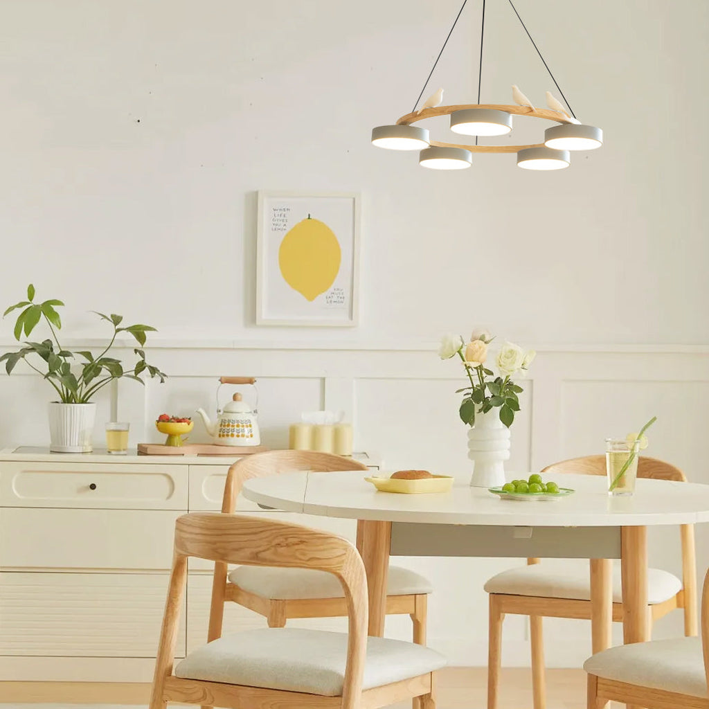 Cliff Chandelier Bird Round | ventumra