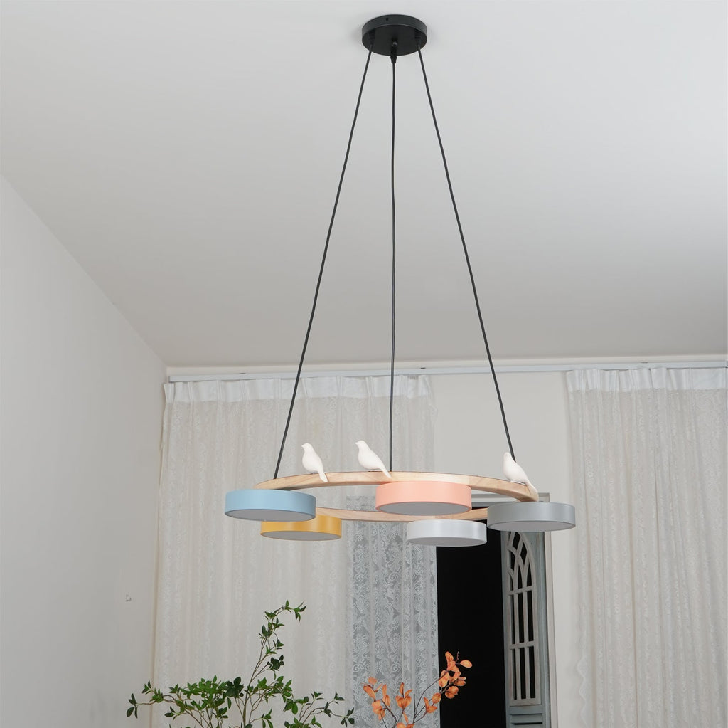 Cliff Chandelier Bird Round | ventumra