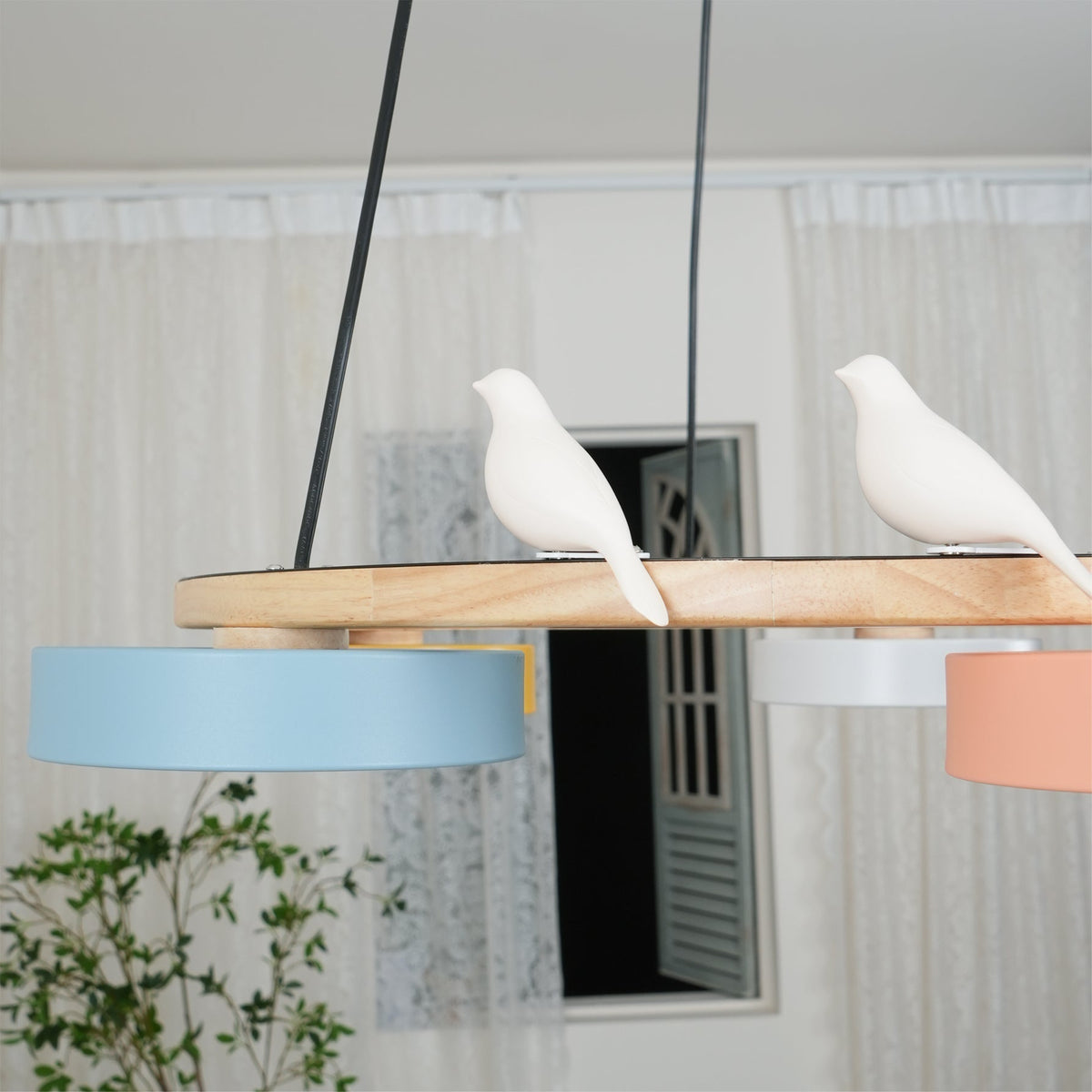 Cliff Chandelier Bird Round | ventumra