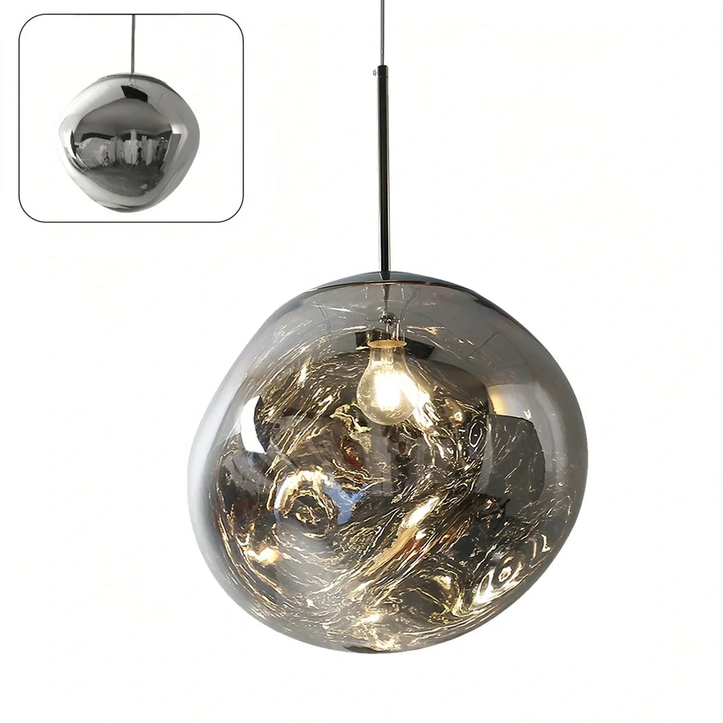 Lampă suspendată Lux Lava Flow pentru sufragerie, cu design modern | Ventumra