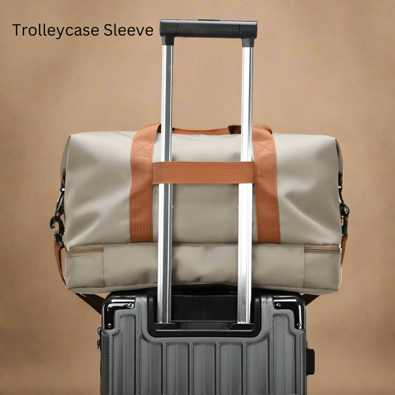 PulseFlex Pro Reisetasche — 46 x 25 x 28 cm Handgepäcktasche mit mehreren Fächern