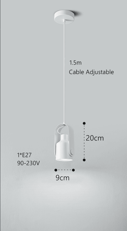 Norran | Scandinavian Minimalist Wood-Look Pendant Light