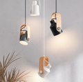 Norran | Scandinavian Minimalist Wood-Look Pendant Light