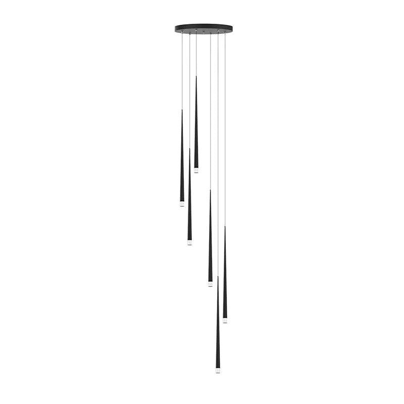 Slender Drop Rod Chandelier | Ventumra