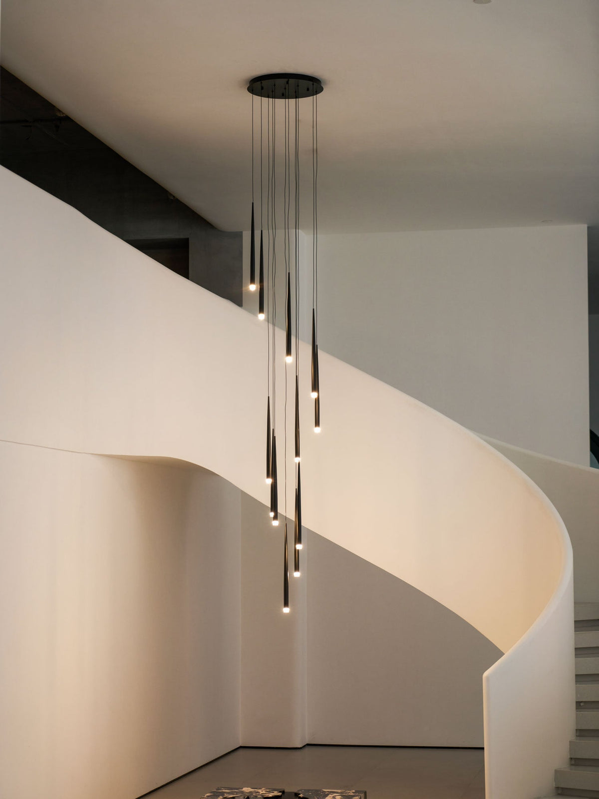 Slender Drop Rod Chandelier | Ventumra