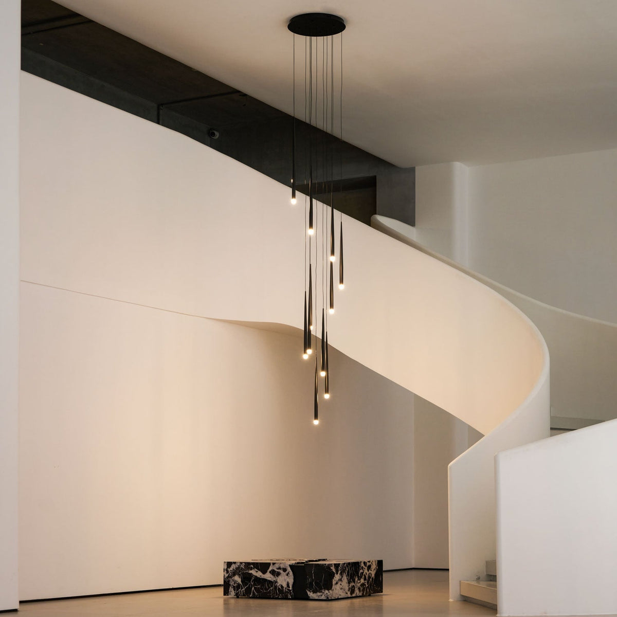Slender Drop Rod Chandelier | Ventumra