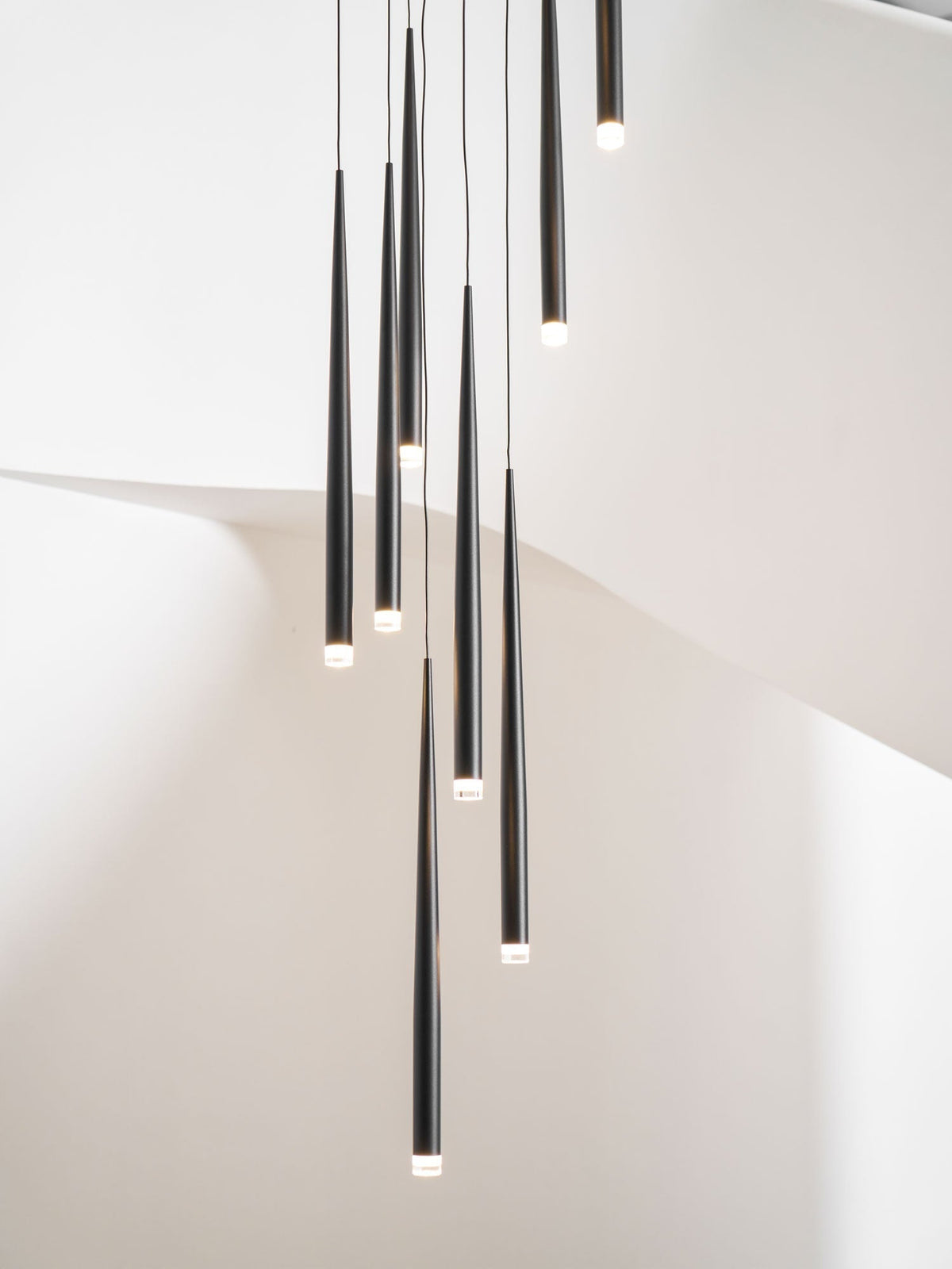Slender Drop Rod Chandelier | Ventumra