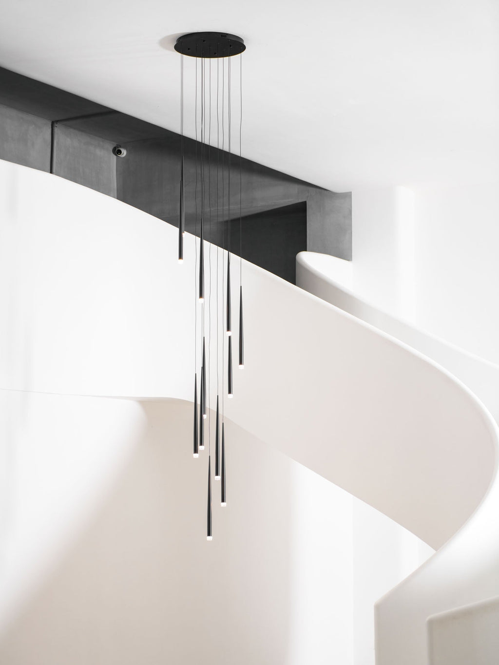 Slender Drop Rod Chandelier | Ventumra