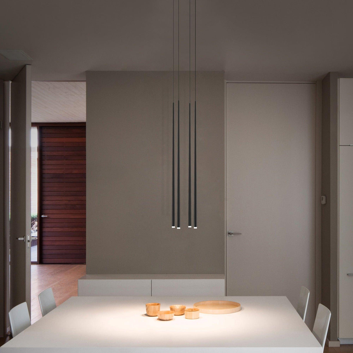 Slender Drop Rod Chandelier | Ventumra