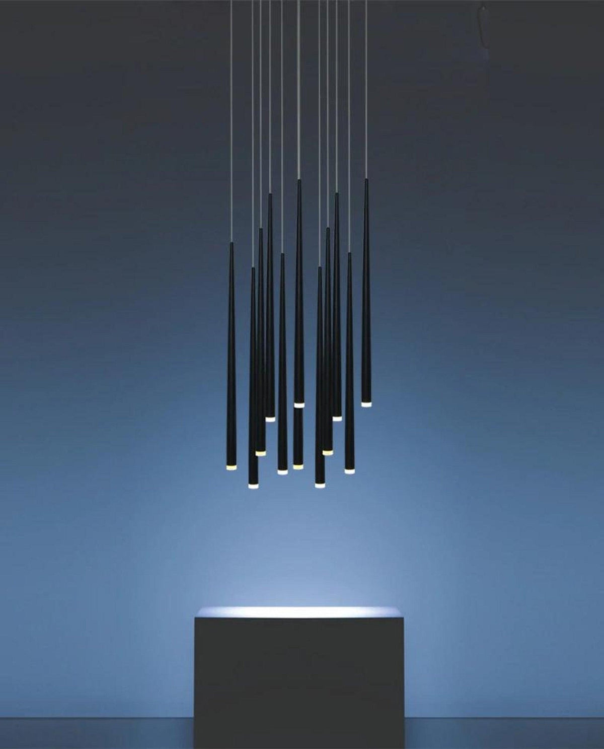 Slender Drop Rod Chandelier | Ventumra