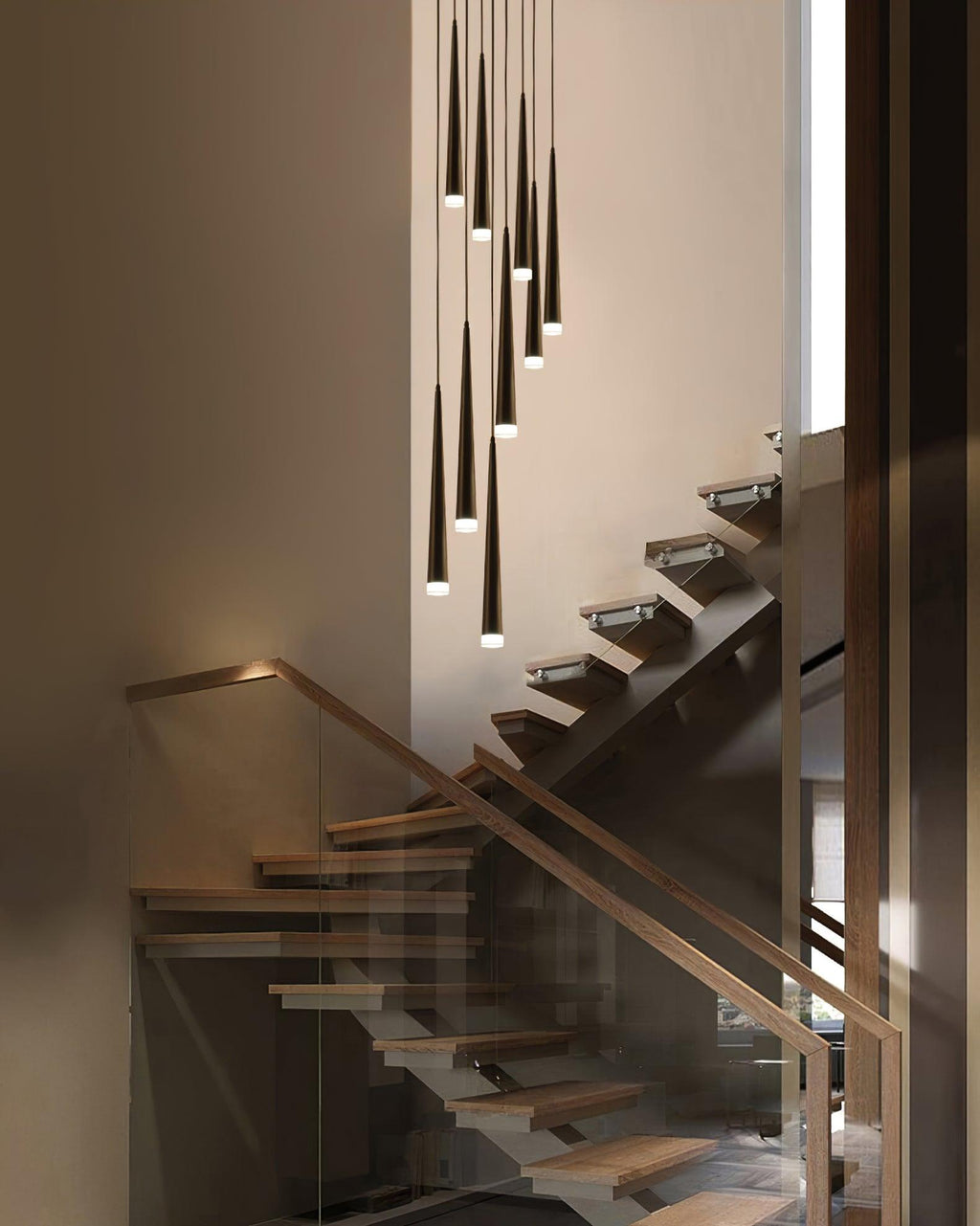 Slender Drop Rod Chandelier | Ventumra