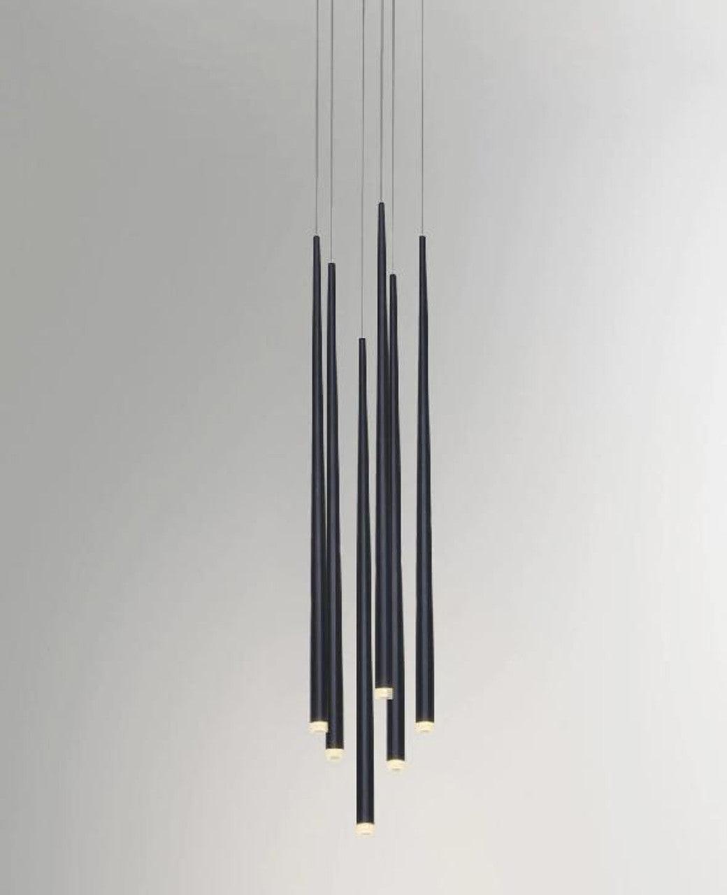 Slender Drop Rod Chandelier | Ventumra