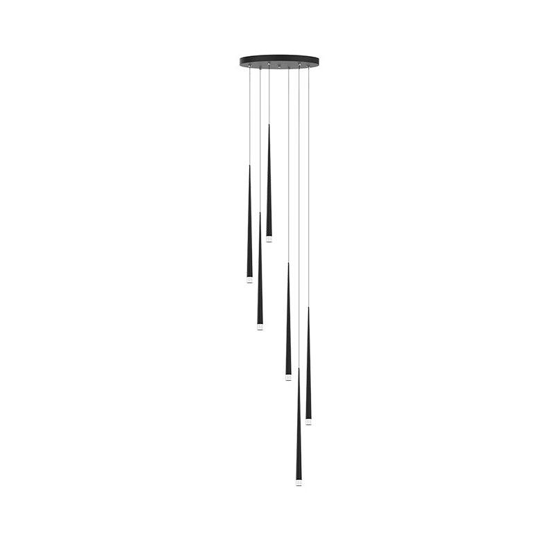 Slender Drop Rod Chandelier | Ventumra