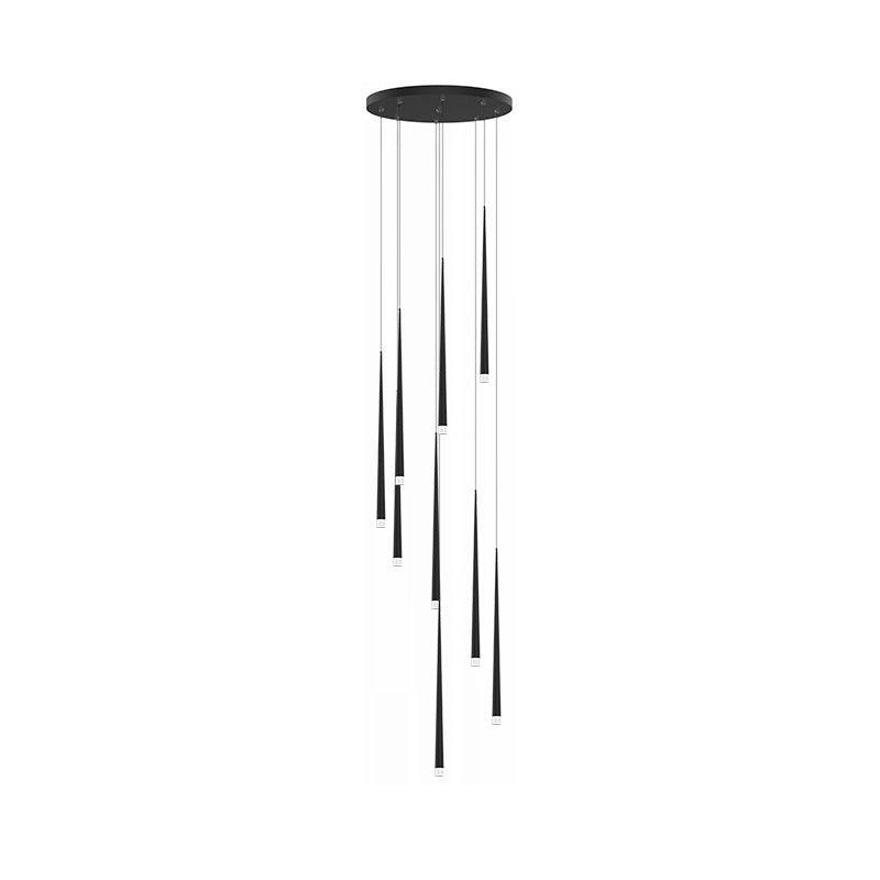 Slender Drop Rod Chandelier | Ventumra