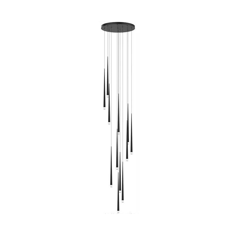 Slender Drop Rod Chandelier | Ventumra