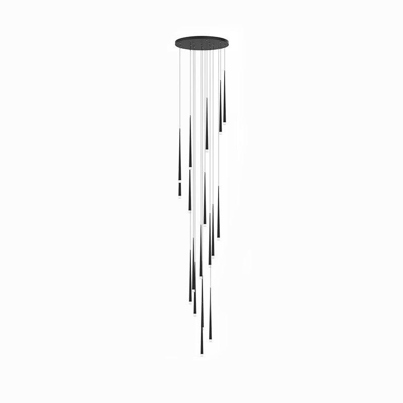 Slender Drop Rod Chandelier | Ventumra