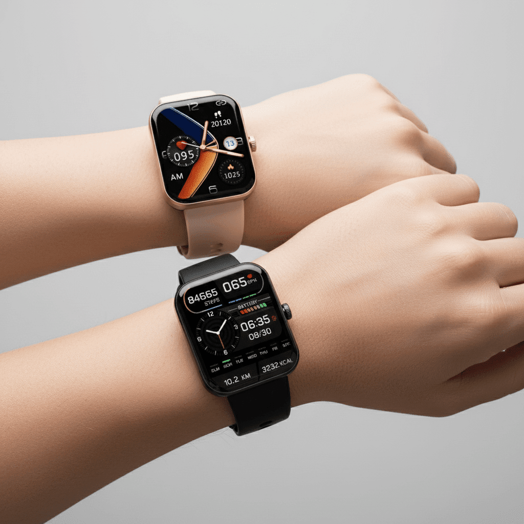 Smart Health Watch: Painless Glucose & Activity Monitoring
