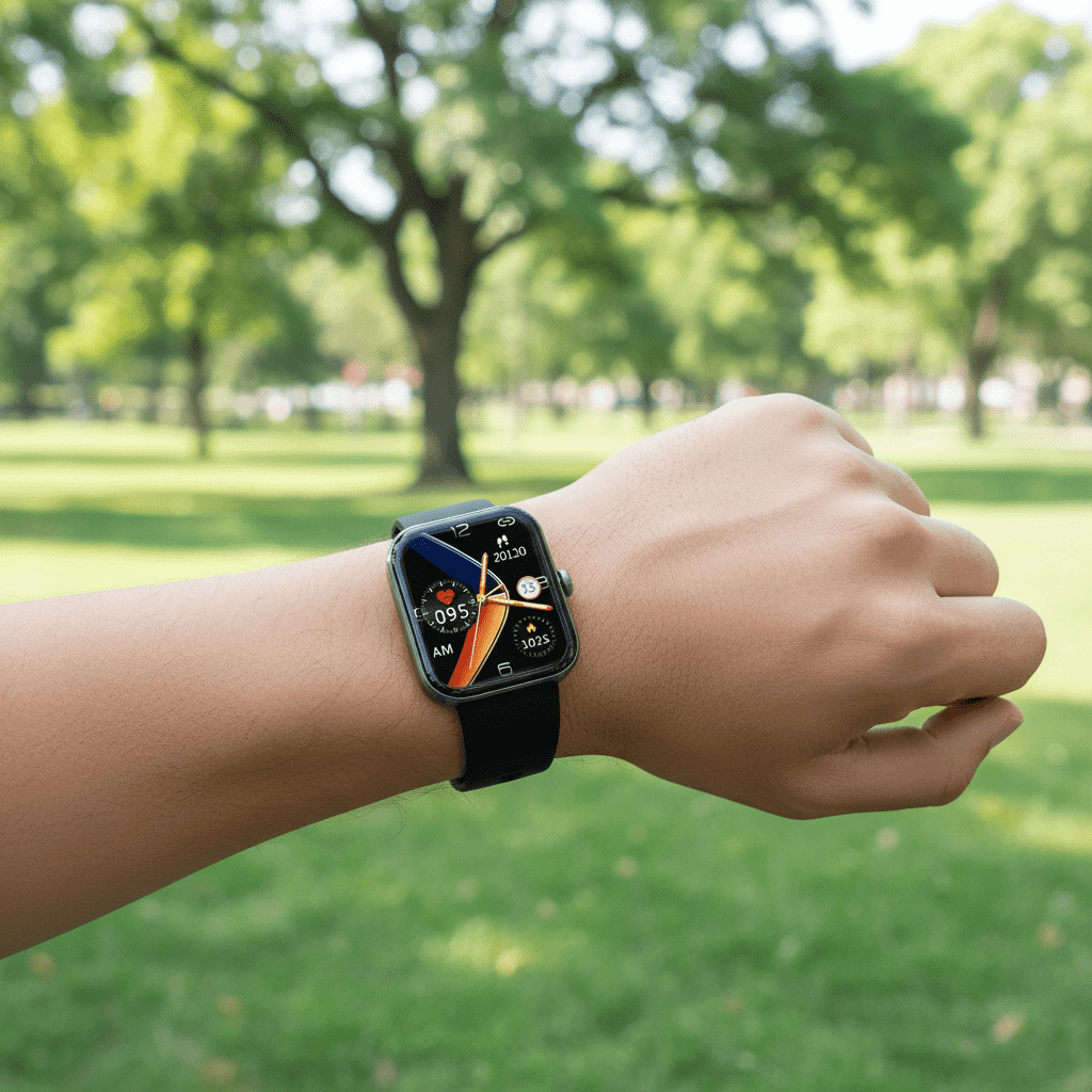 Smart Health Watch: Painless Glucose & Activity Monitoring