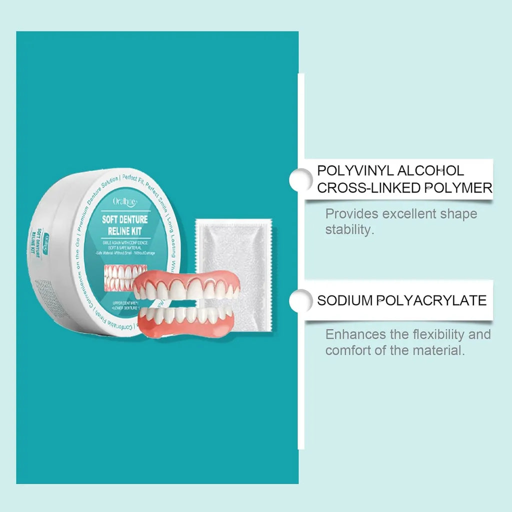 Zahnfreude® siliconenprothese — pijnloze, natuurlijke glimlach