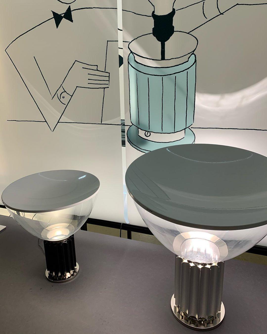 Vestra Marble Table Lamp With Enamelled Metal Reflector And Carrara Base