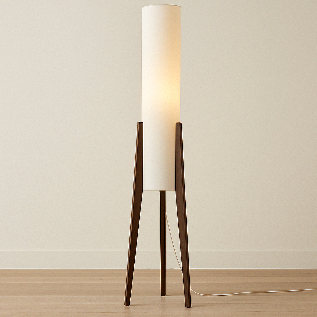 Mid Century Column Floor Lamp | Ventumra