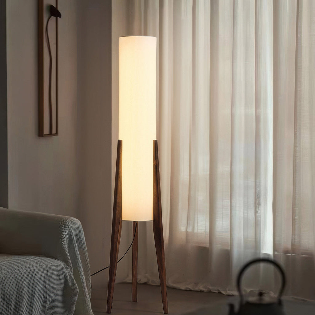 Mid Century Column Floor Lamp | Ventumra