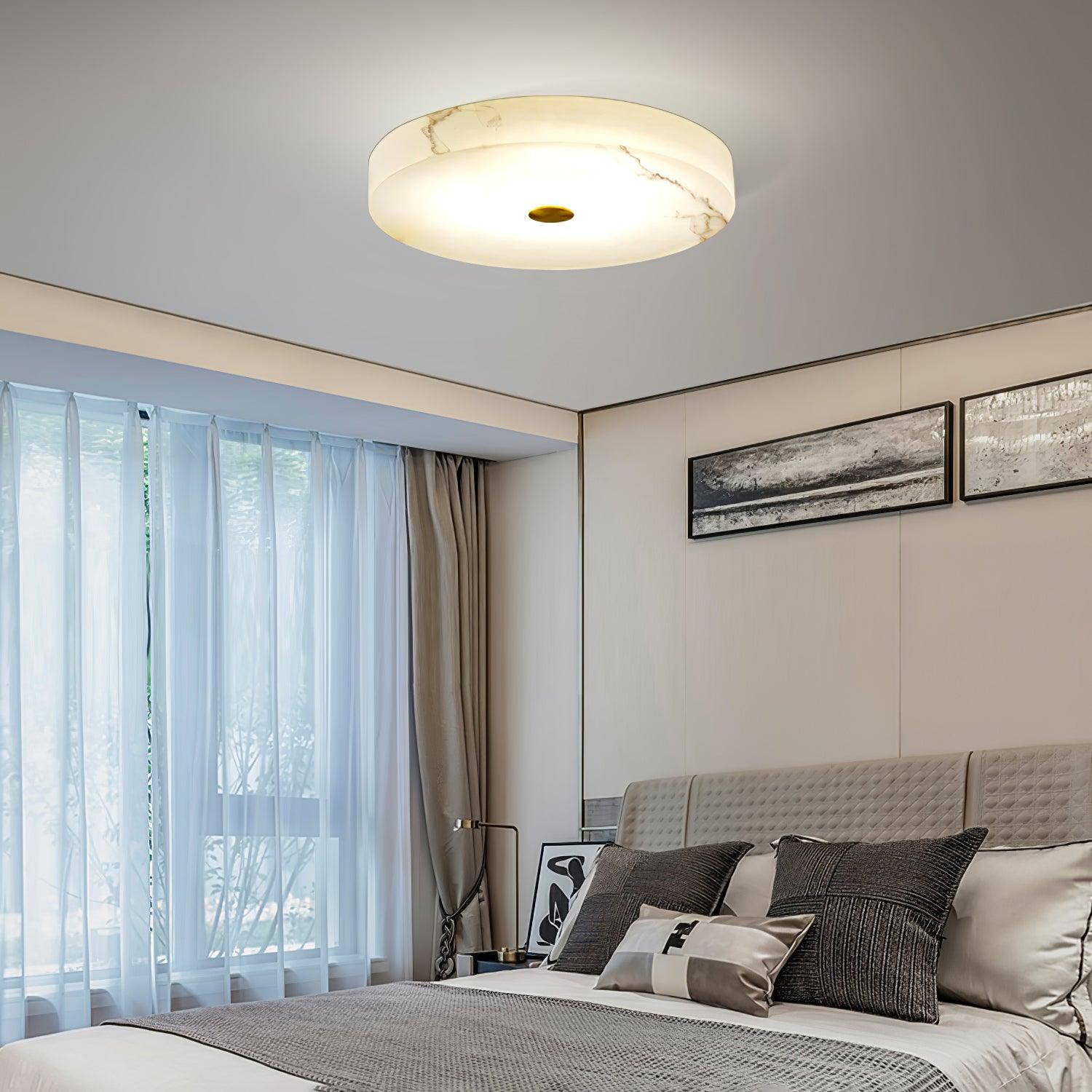 Olaean Alabaster Ceiling Light | ventumra