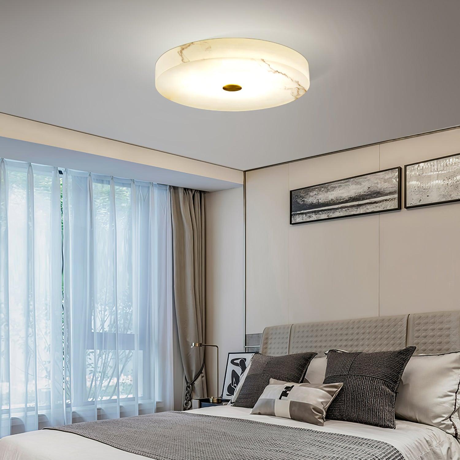 Olaean Alabaster Ceiling Light | ventumra