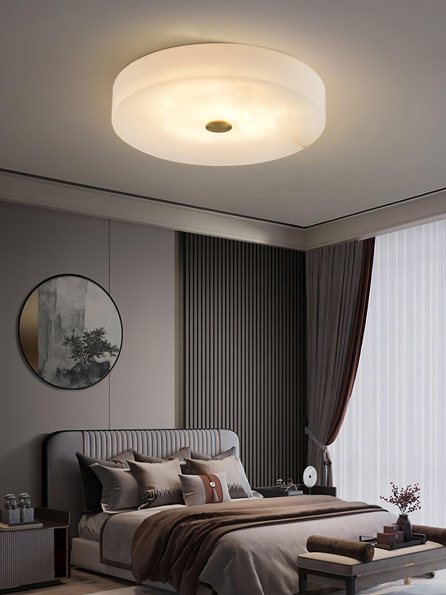 Olaean Alabaster Ceiling Light | ventumra