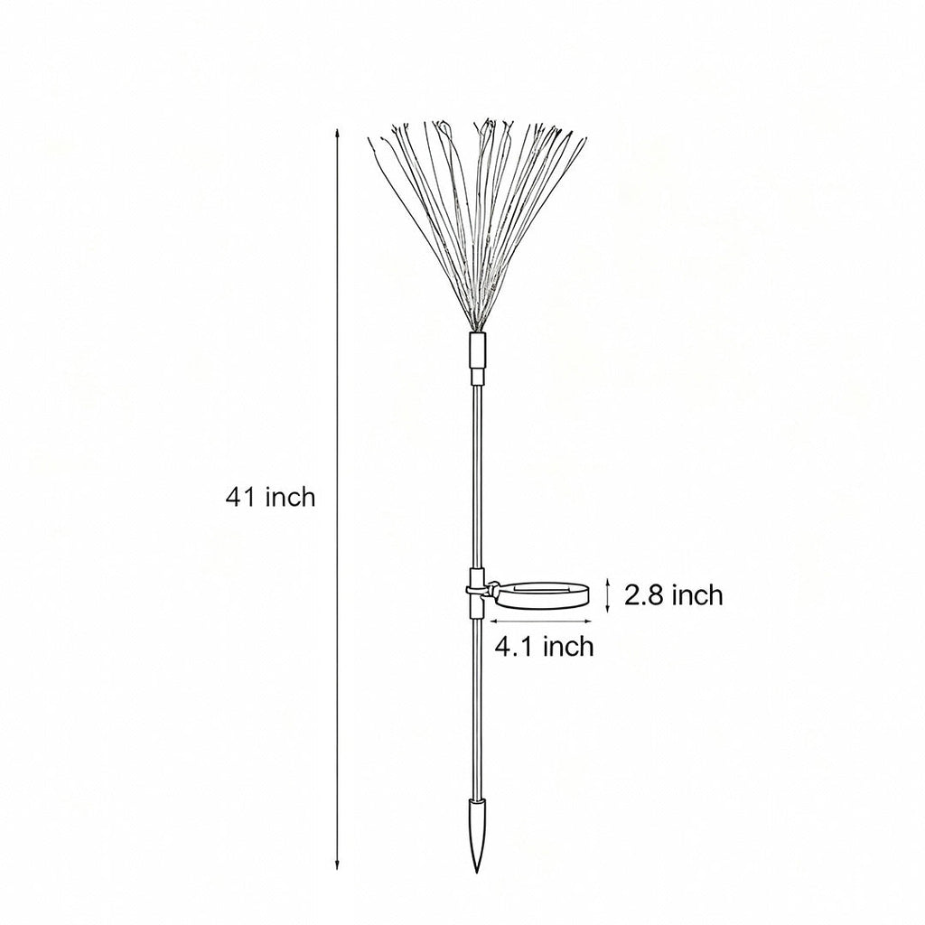 Radiant Dandelion Landscape Lights | Ventumra