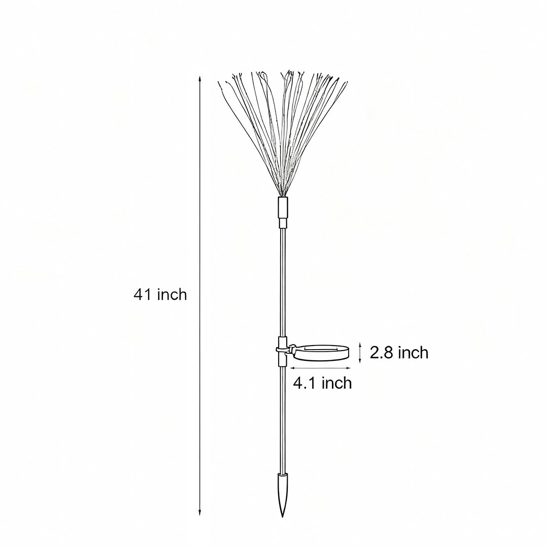 Radiant Dandelion Landscape Lights | Ventumra
