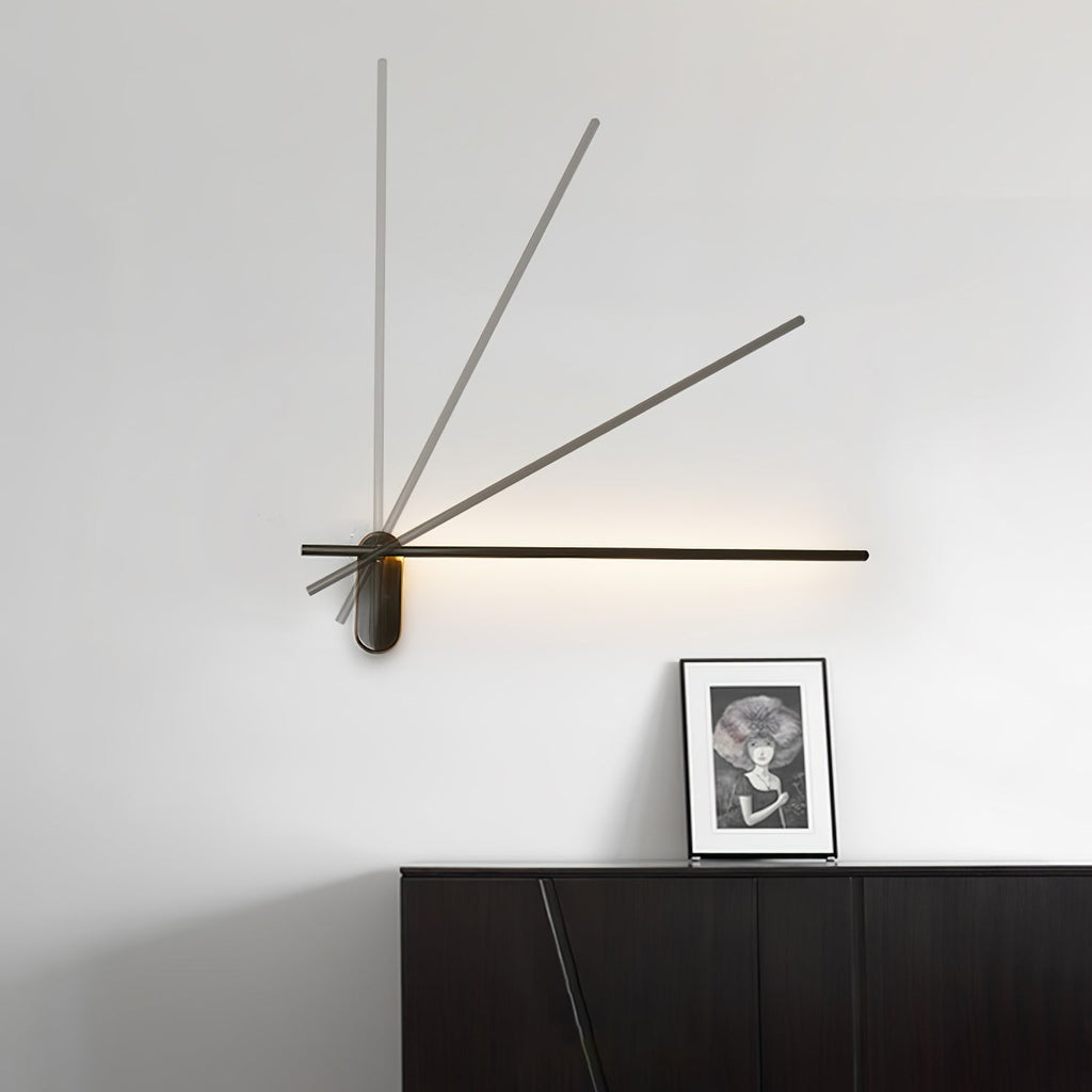 Architektoniczna metalowa lampa ścienna LED | Ventumra