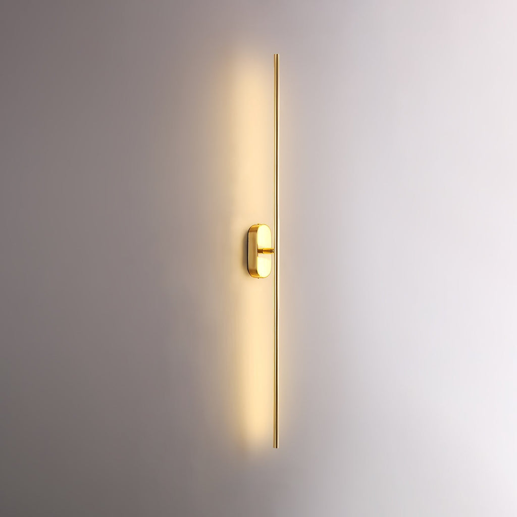 Architektoniczna metalowa lampa ścienna LED | Ventumra