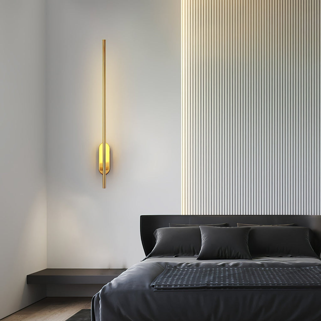 Architektoniczna metalowa lampa ścienna LED | Ventumra