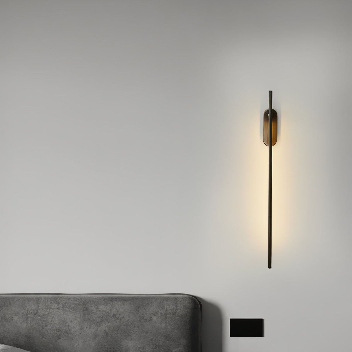 Architektoniczna metalowa lampa ścienna LED | Ventumra