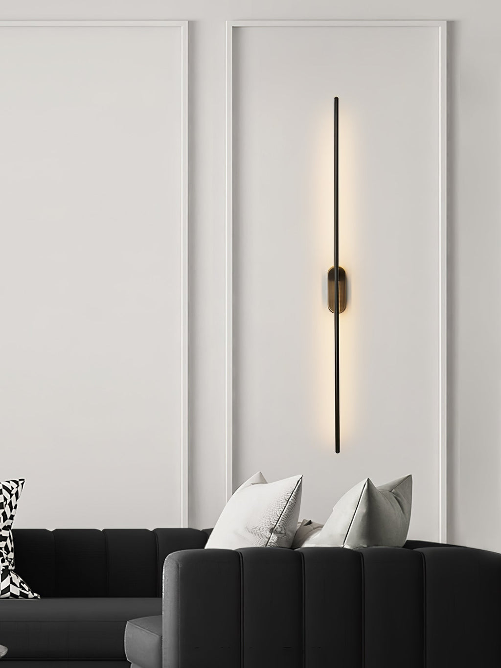 Architektoniczna metalowa lampa ścienna LED | Ventumra