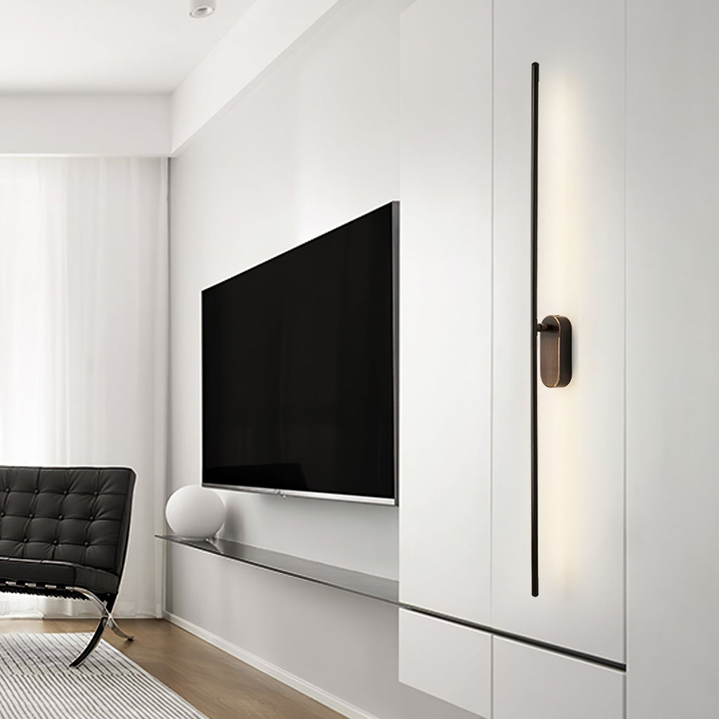 Architektoniczna metalowa lampa ścienna LED | Ventumra