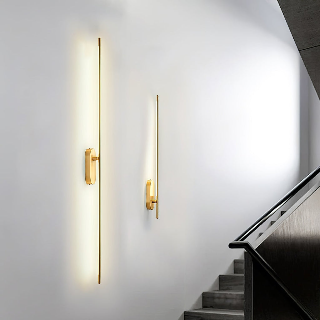 Architektoniczna metalowa lampa ścienna LED | Ventumra